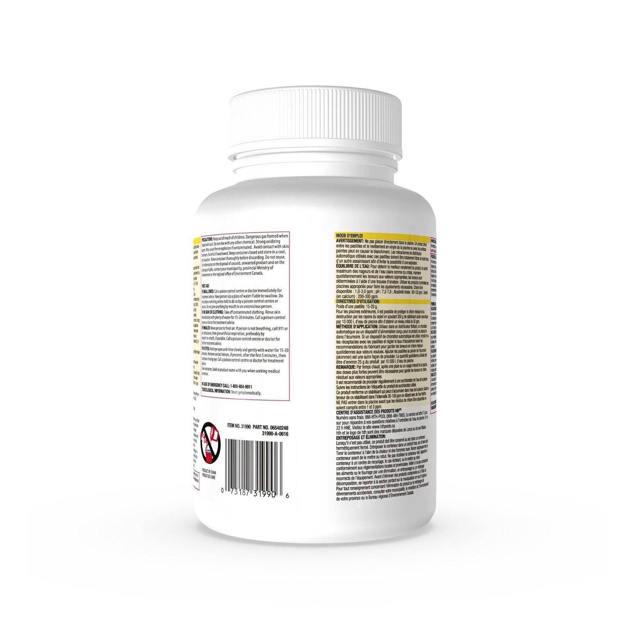 HTH mini pastilles de chlorination, 1 kg (TCCA) - Goodshop Canada