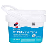 "Pastilles de chlore HTH® 3" 10 kg : La désinfection puissante et prolongée pour votre piscine"