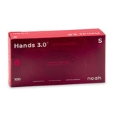 Powder Free Nitrile Gloves - Noah Hands 3.0 - Premium Quality (Pack of 100)