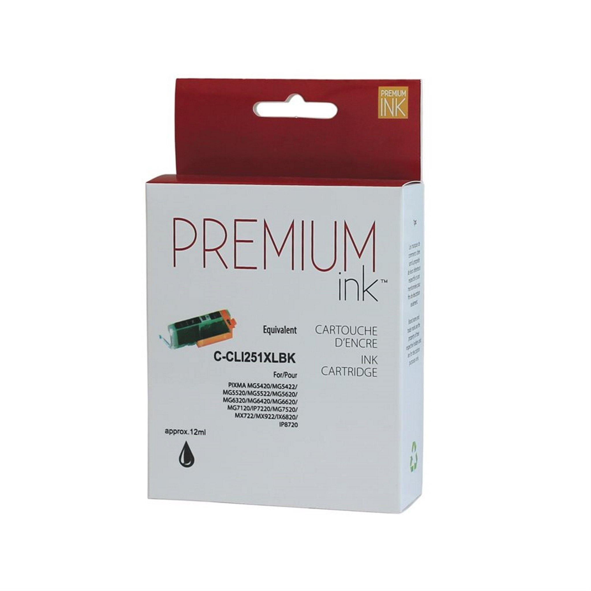 thumbnail image 2 of Compatible Gray Inkjet Cartridge For Canon CLI-251XL – Fits Pixma MG7520 MG7120 IP8720 MG6320 2 of 3