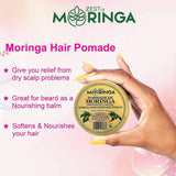 Pommade pour cheveux et barbe Moringa biologique, 100g - Goodshop Canada