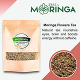 Thé de fleur biologique Moringa, 50g - Goodshop Canada